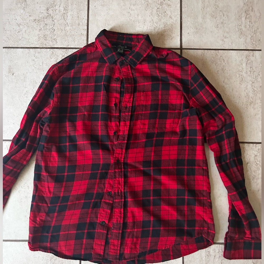 Red and black flannel